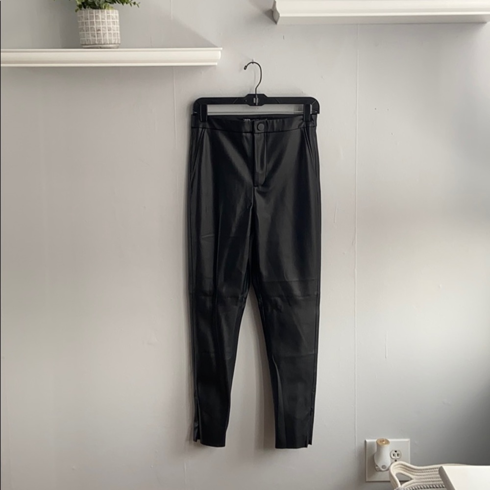 Zara Leather Pants